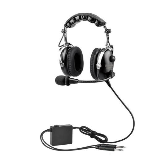 ANR-Headset DC-Style für General Aviation (Doppelklinke)