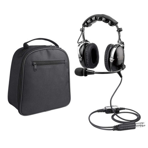 Passiv-Headset DC-Style für General Aviation (Doppelklinke)