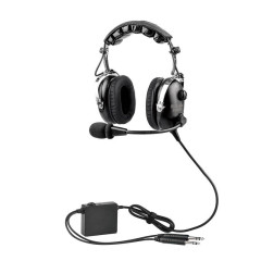 ANR-Headset DC-Style für General Aviation (Doppelklinke)